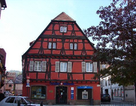 Molsheim: maison  colombages